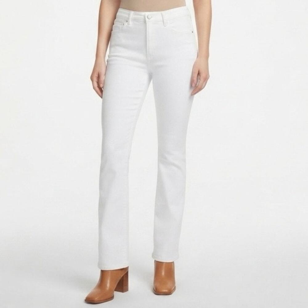 Liverpool Los Angeles Lucy Hi Rise Bootcut Jeans White Size 14/32 NWT